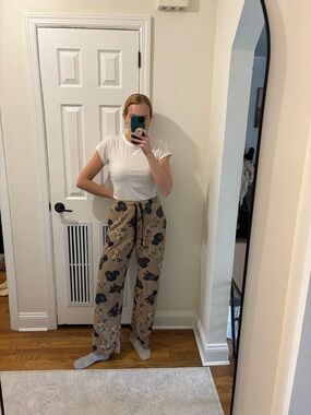 Croft & Borrow Labrador retriever lab soft pajama pants size medium